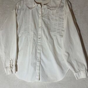 Classic White Women's Blouse